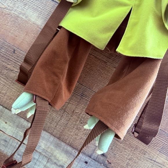 Star Wars Disney Rare Yoda Backpack Plush Lucas Film Jedi Master 24 Inches - Picture 4 of 8